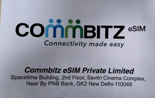 COMMBITZ ESIM PRIVATE LIMITED COMMBITZ ESIM PRIVATE LIMITED
